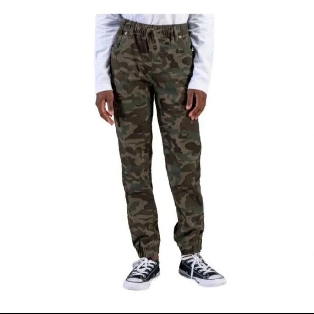 Levi’s‎ Boys Size 8 Green Camo Slim Stretch Jogger Pants NWT